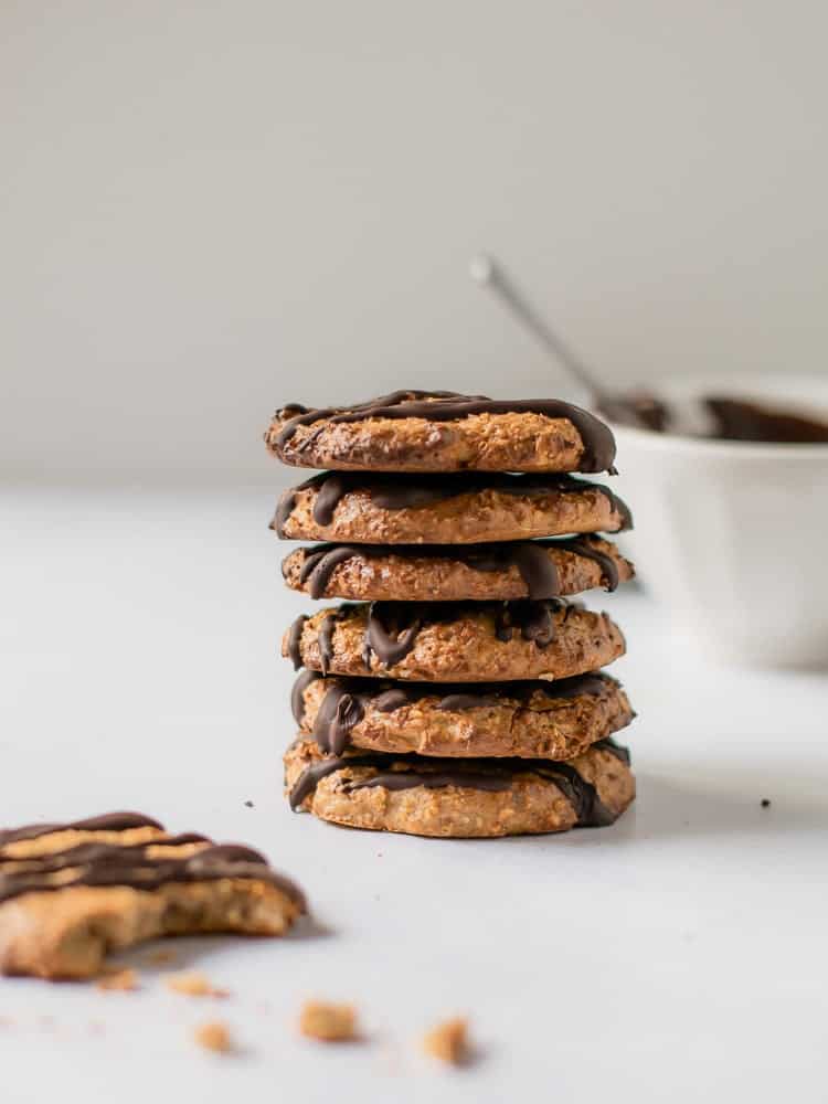 Bolachas Vegan de Amêndoa e Aveia