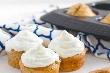 Muffins Proteicos de Cenoura | Anita Healthy