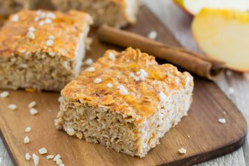 Quadrados de maçã e aveia | Anita Healthy