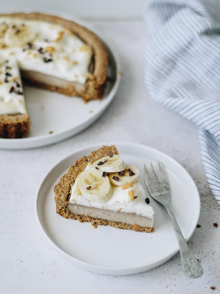 Tarte de Banana e Canela