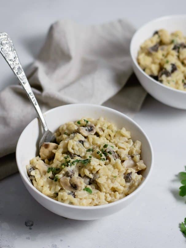 Risotto Vegan de Cogumelos Anita Healthy