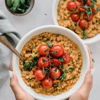 Risotto de Trigo Sarraceno com Abóbora