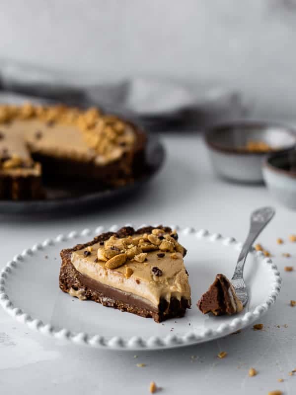Tarte de chocolate e manteiga de amendoim
