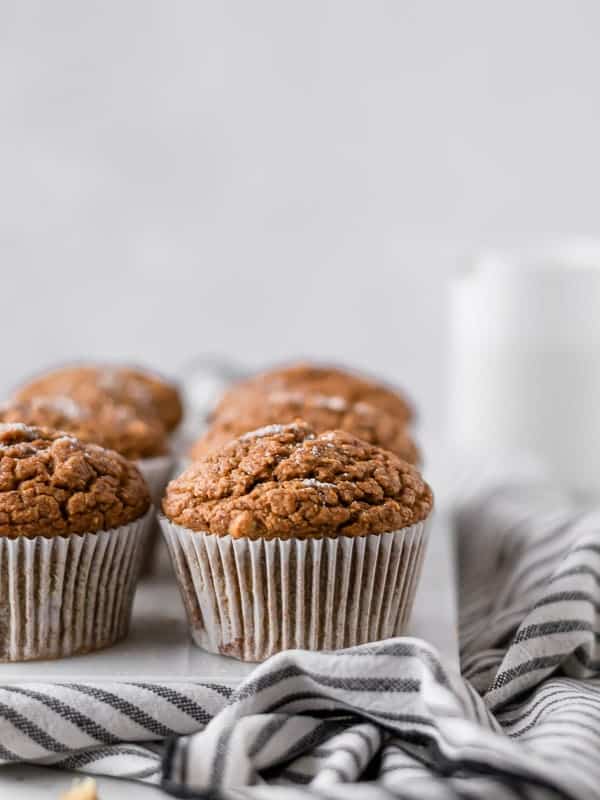 Muffins de abóbora e nozes