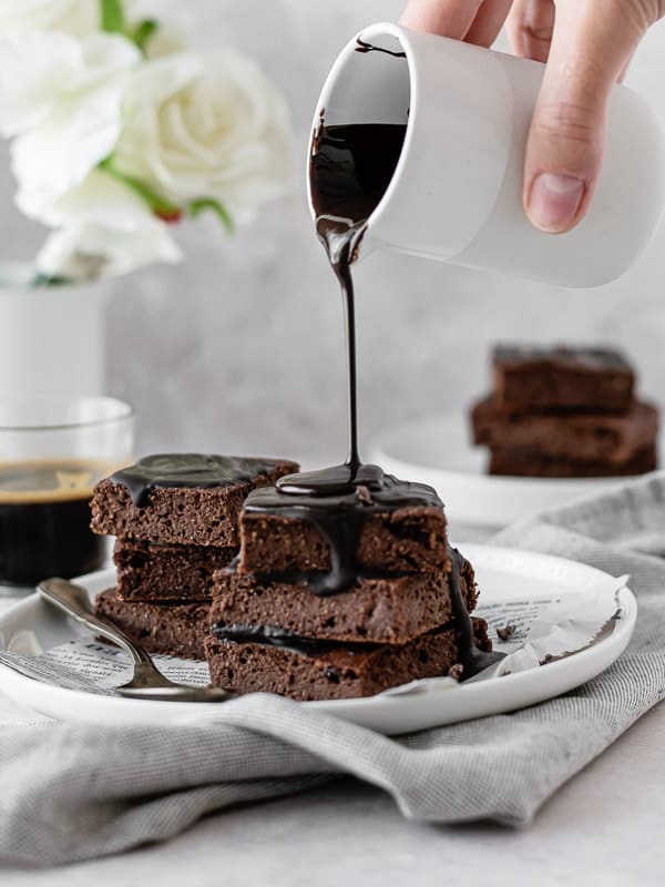 Brownies saudáveis de aveia